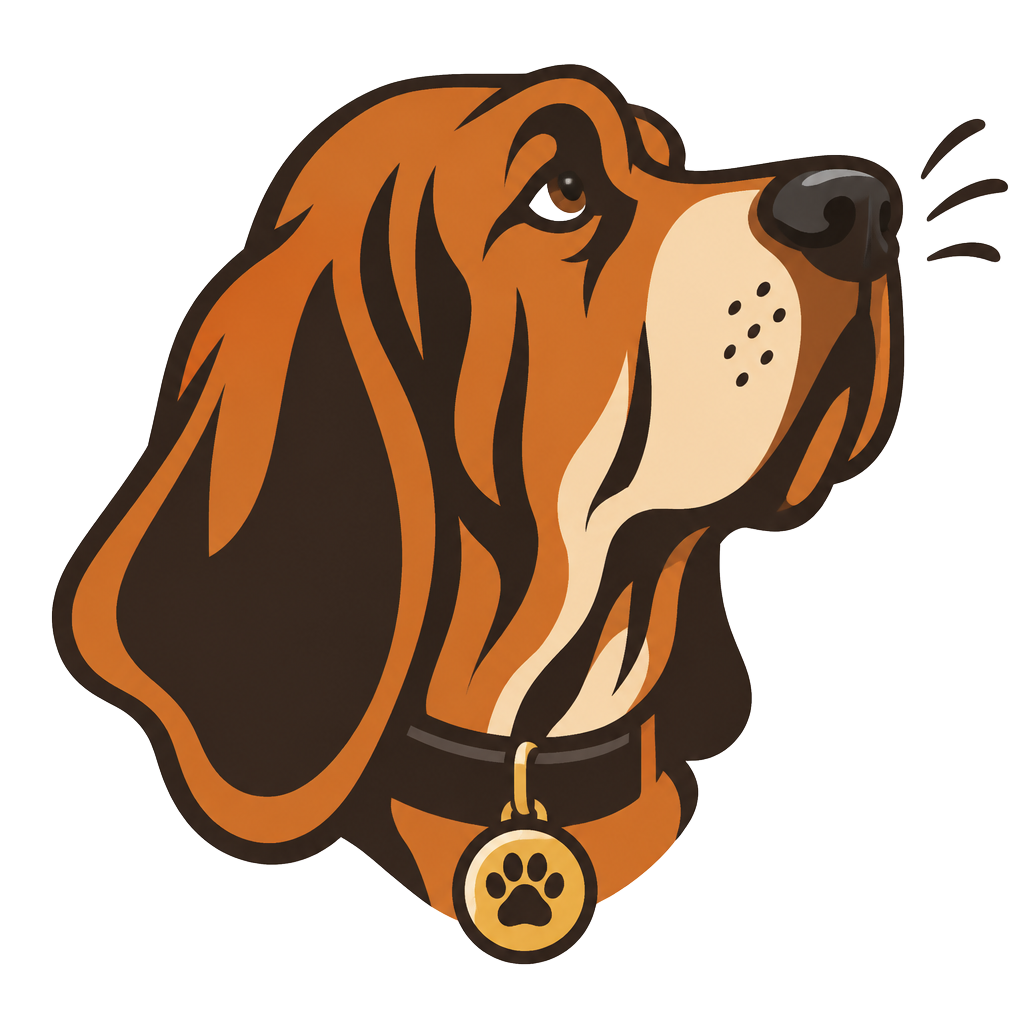 Task Hound Dog mascot